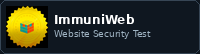 ImmuniWeb Website Security Test